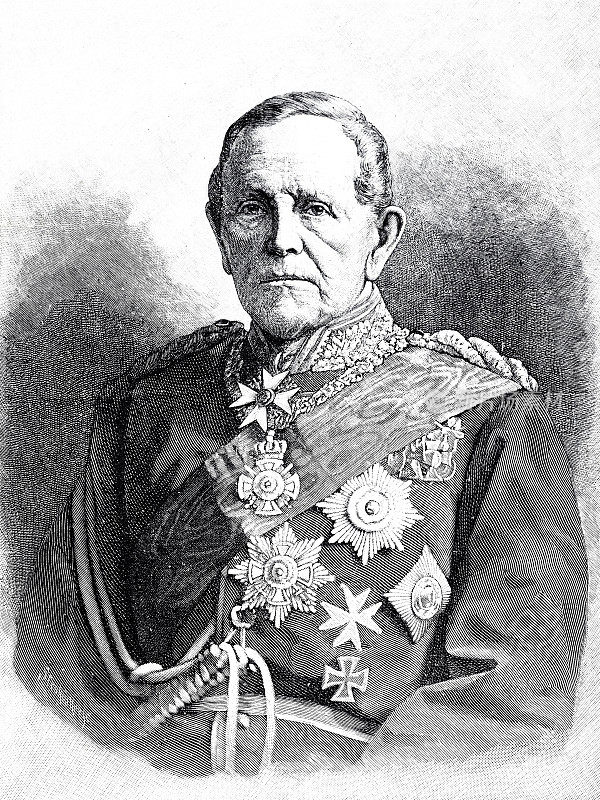 Graf von Moltke，普鲁士陆军元帅，1800-1891